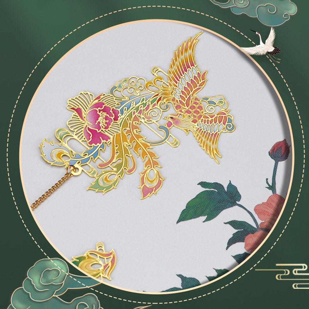 Giá Đỡ Kẹp Sách Bằng Đồng Thau Phong Cách Retro