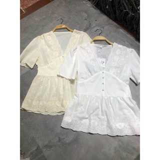 Áo peplum pha ren chit eo HA06