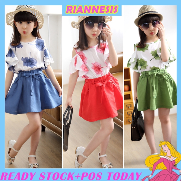 Đầm cotton sát nách cho bé gái