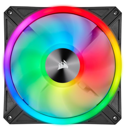 Bộ 2 quạt máy tính 140mm Corsair QL140 WHITE PRO RGB LED kèm Node PRO (CO-9050106-WW)