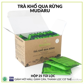 [HOẢ TỐC] Trà Khổ Qua Rừng MUDARU 25 túi lọc THANH NHIỆT GIẢI ĐỘC MÁT GAN KIỂM SOÁT ĐƯỜNG HUYẾT