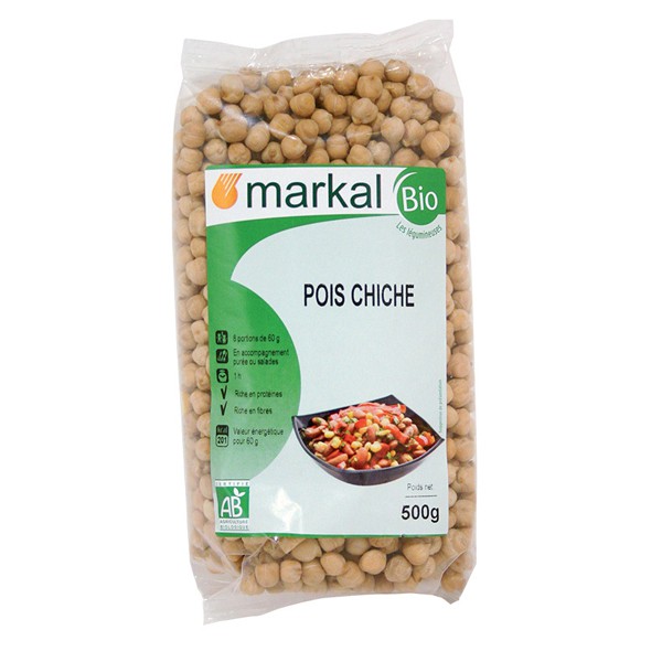 {Date 10/2020} Đậu Gà Hữu Cơ Markal 500g