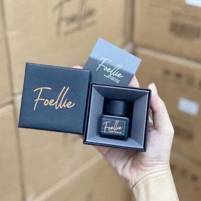 (tặng chai 3ml) Nước hoa vung kin Foellie đen mùi thơm quyến rũ