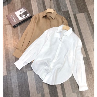 ÁO SOMI TAY DÀI LINEN