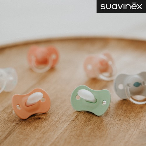 Bộ 2 ti giả cho bé 0-6 tháng Memories Suavinex