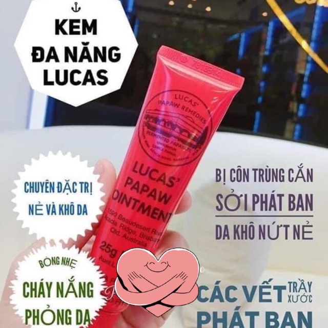 📛 KEM ĐA NĂNG LUCAS ÚC✈️ Kem Lucas