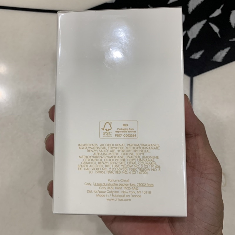 Nước hoa chloe love story edp 75ml full seal