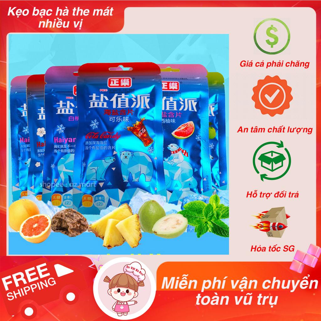 Kẹo băng giá bạc hà hương trái cây đủ vị - Ăn vặt Bà Beo
