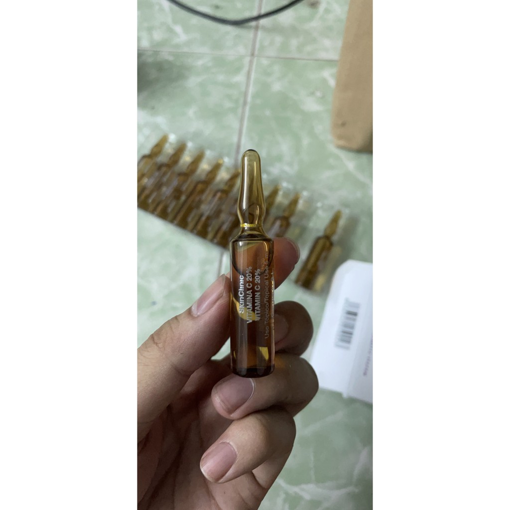 Vitamin C trắng da cấp nước chứa C NGUYÊN CHẤT 100% SKINCLINIC hàng Chuyên spa hiệu quả