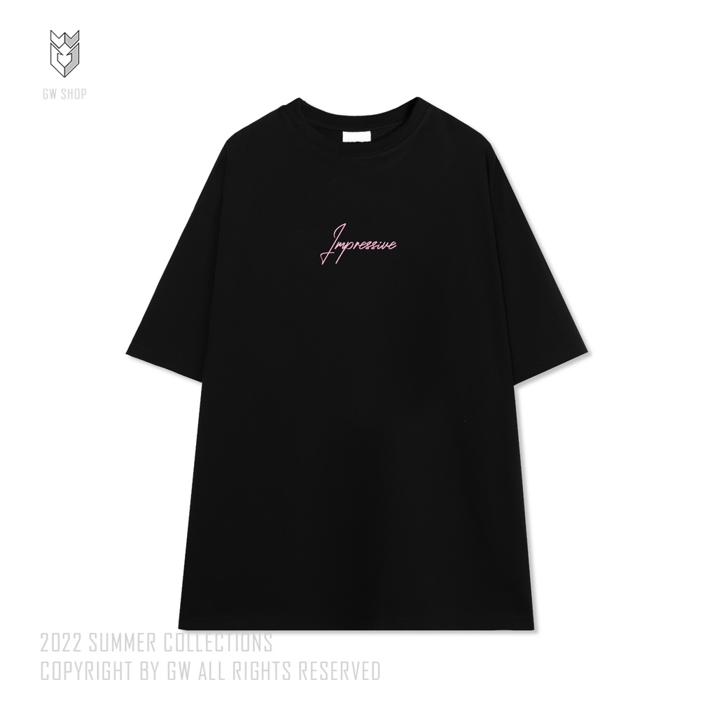 Áo thun nam nữ tay lỡ FAITH & HOPE in 2 mặt vải cotton cao cấp - GW Shop