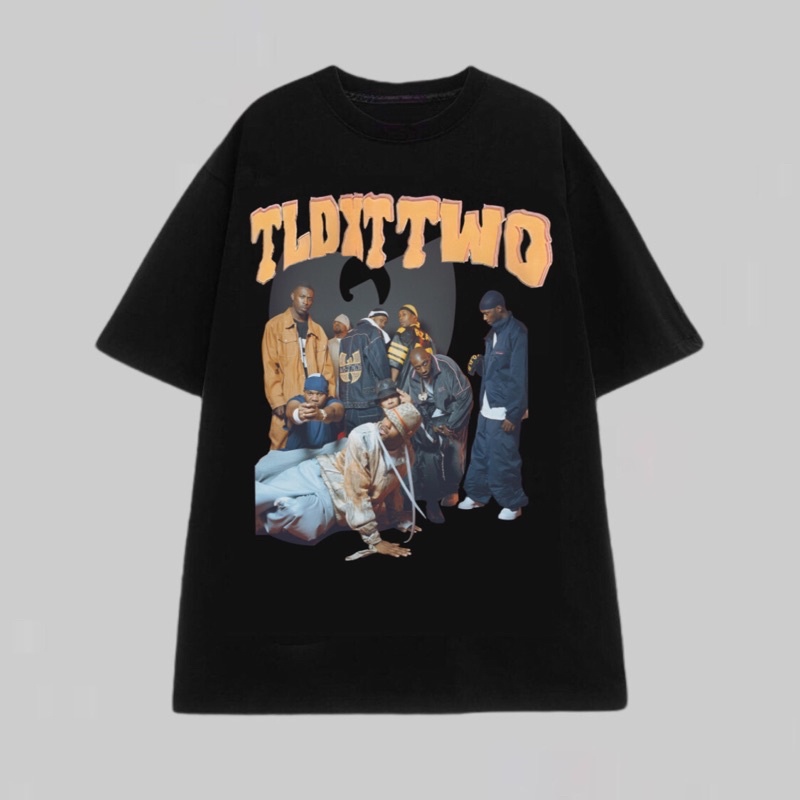 Áo thun unisex phong cách hip hop Treminal màu đen - A007