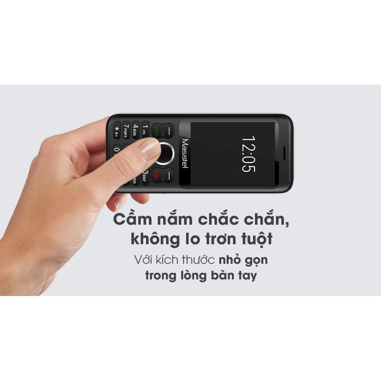 Điện Thoại Masstel iZi 112 - 2 SIM 2 Sóng, Bàn Phím Cao Su, Nghe Nhạc, Siêu Rẻ [CHÍNH HÃNG] | WebRaoVat - webraovat.net.vn