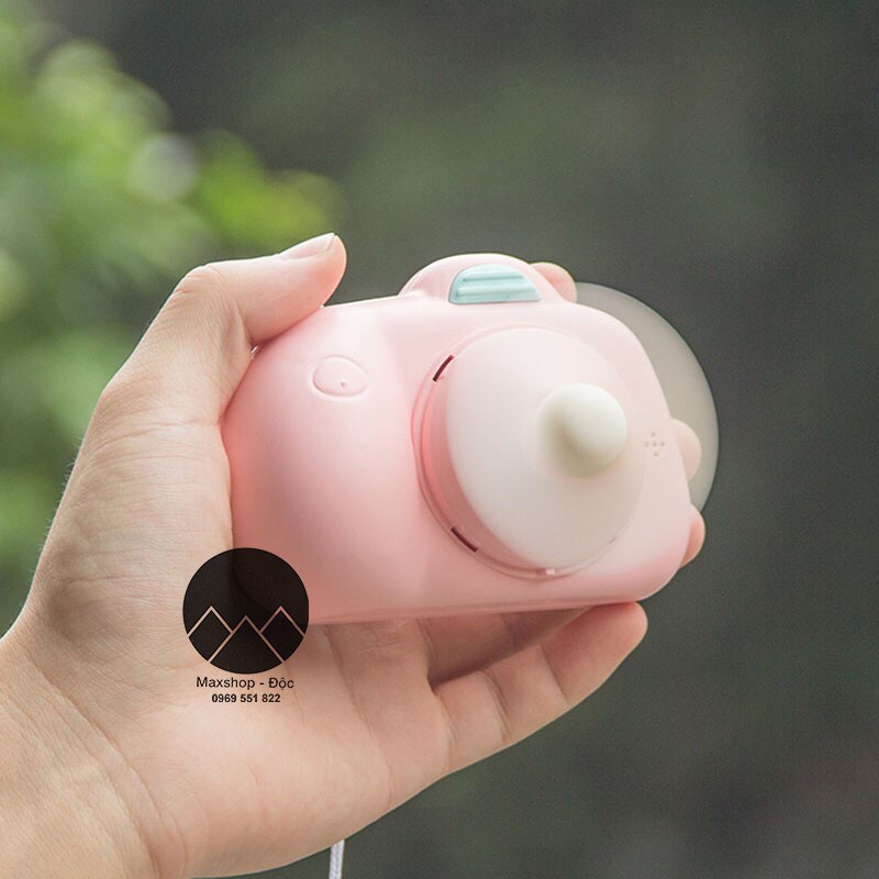 [💥HOT] Quạt cầm tay MINI CAMERA QUẠT MÁY ẢNH TÍCH ĐIỆN + KÈM DÂY SẠC + GẤP GỌN ĐƯỢC  Loại tốt nhất SIÊU MÁT SIÊU BỀN