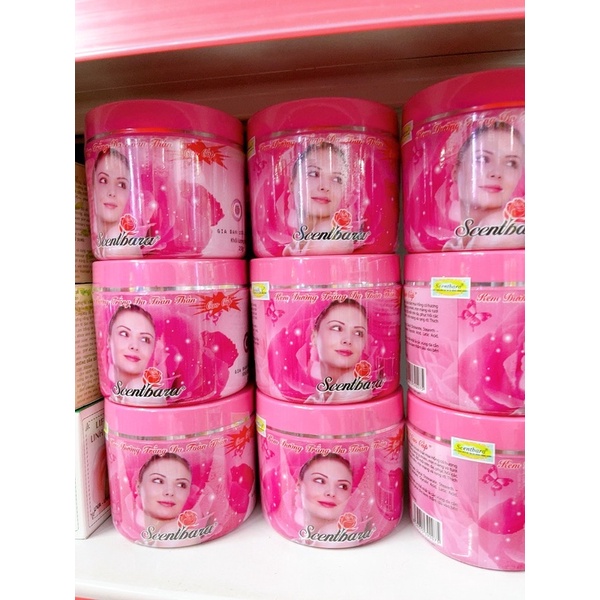 tăng 1 mask—Kem dưỡng trắng da toàn thân SCENTBARA 250g