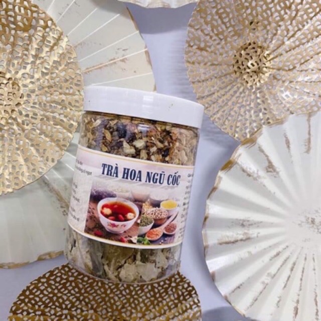 2 Hộp trà hoa thiên nhiên rang sẵn khách chỉ việc pha uống