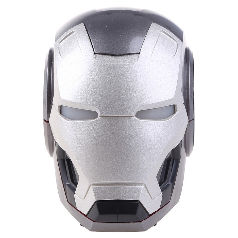 Loa Bluetooth Không Dây Hình Người Nhện / Người Sắt / Bumblebee Hoạt Hình Kèm Hộp Tf Fm