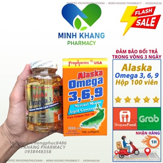 Omega 369 Alaska Minh Khang Pharmacy Che tên sản phẩm