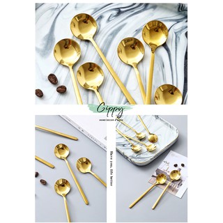 Phụ kiện trang trí - Thìa vàng/gold - Gippy Decor