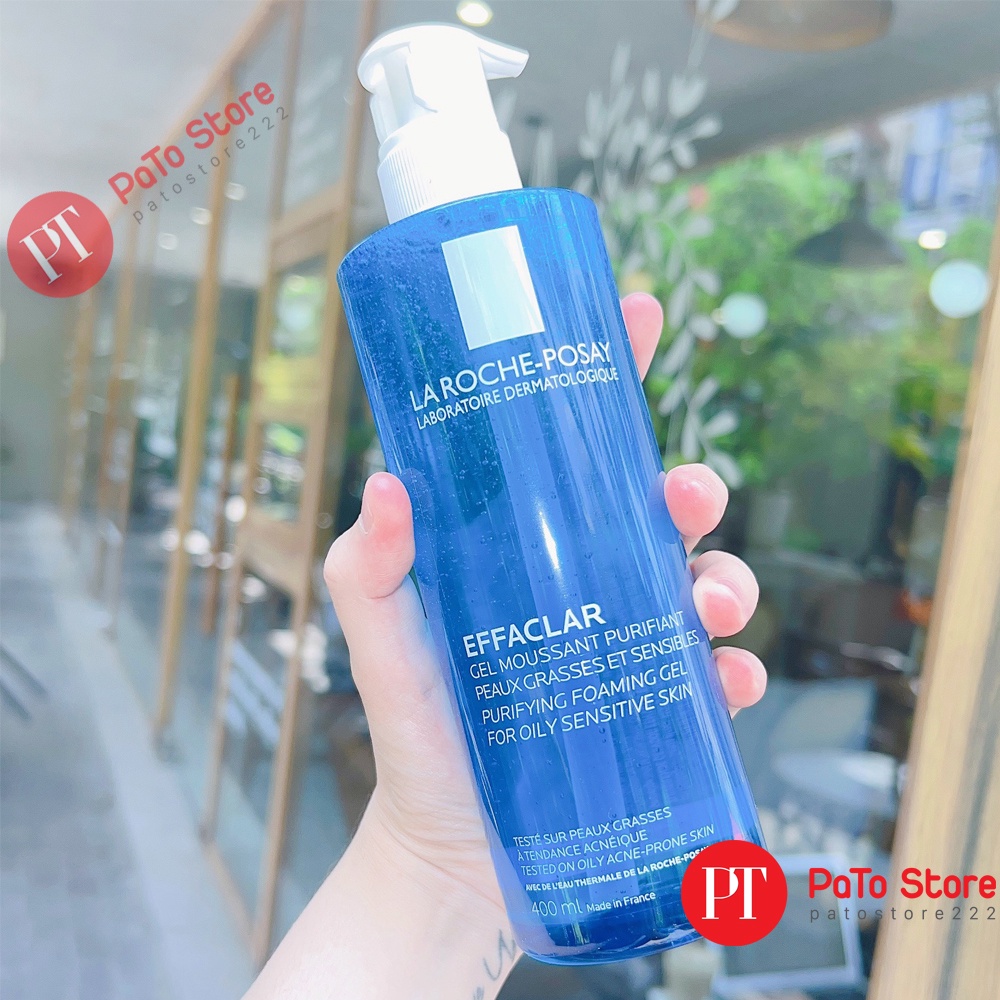 Sữa rửa mặt La Roche-Posay Effaclar Purifying Foaming Gel cho da dầu, mụn 400ML