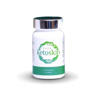 Viên uống detox Nhật Bản Ketoskin giảm lão hóa, Viên uống thải độc cơ thể đẹp da ngừa mụn đào thải độc tố hộp 60 viên