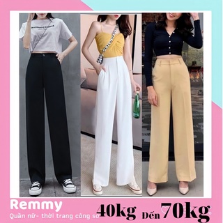 Image of Western European women's wide-leg long culottes pants with high-waisted in black white and beige