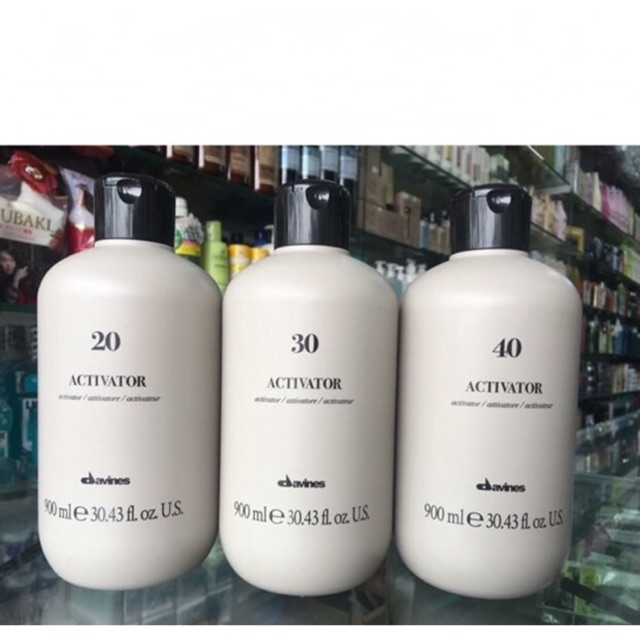 (Trợ )Gọi Oxy Davines 900ml  Italy dành cho thuốc nhuộm