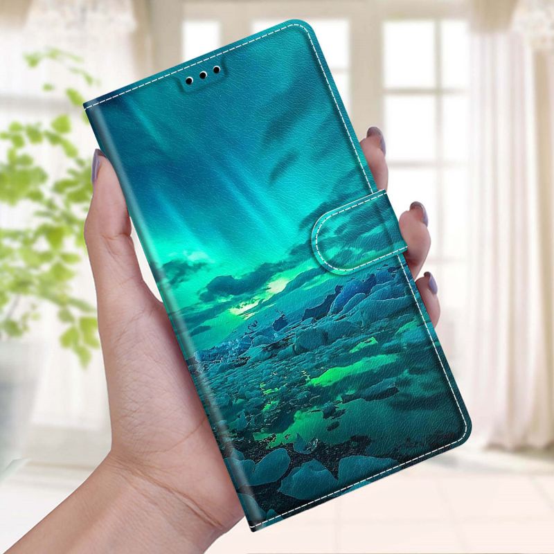 Ốp Điện Thoại Da Gập Từ Tính Có Ngăn Đựng Thẻ Cho Samsung Galaxy S22 S21 S20 Plus S22 Ultra S21 FE S21 Ultra S20 FE S20 S21 S22