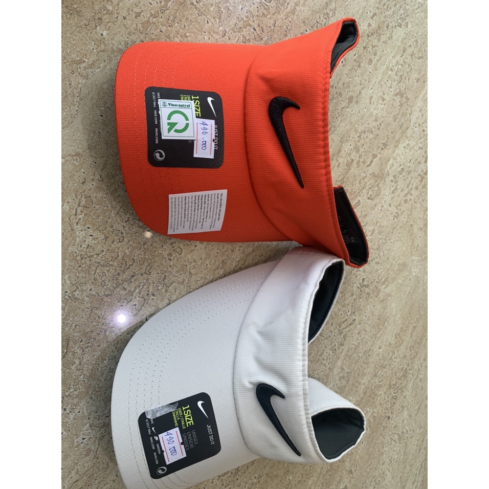 Mũ golf Nike visor  thể thao  ( Mũ chơi gôn nửa đầu )  [Hàng Chính Hãng 100%]