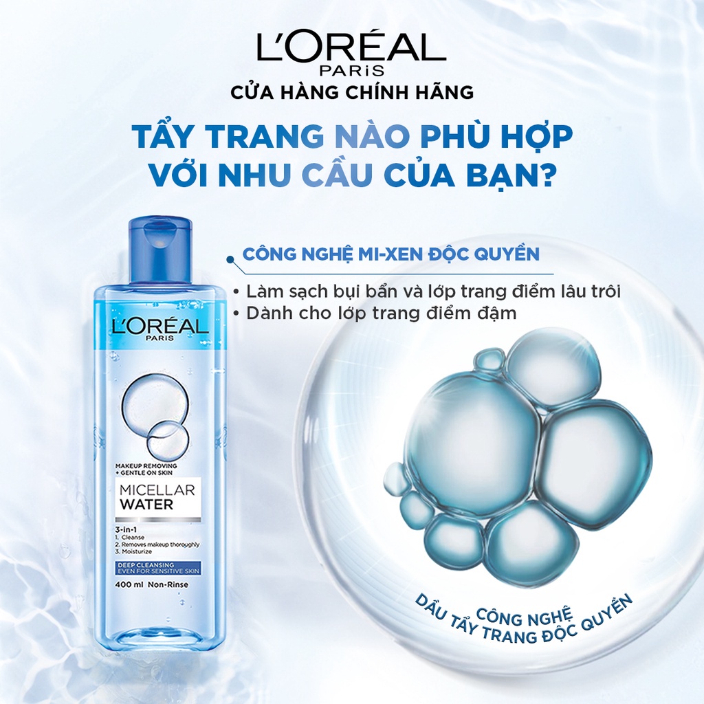 Nước tẩy trang Loreal | BigBuy360 - bigbuy360.vn