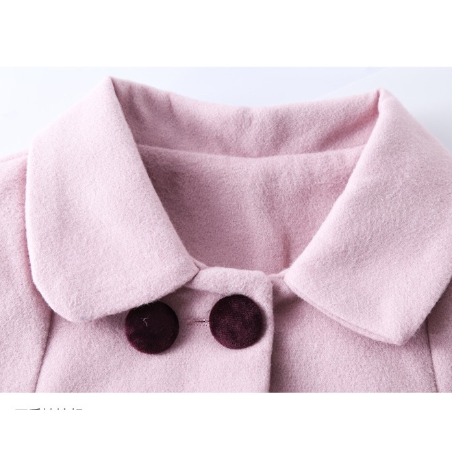 Áo Khoác Dạ Hàn Quốc Cho Bé Gái Siêu Đẹp 2023 - Áo Khoác Dạ Trẻ Em Cao Cấp