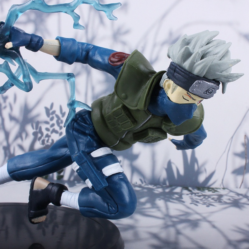 Nhân vật figure hatake kakashi đồ chơi trẻ em decor mô hình one piece anime naruto lắp ráp decor phòng pc gaming cute