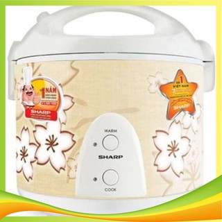 ]Nồi cơm điện Sharp 1.8 lít KS-N191ETV