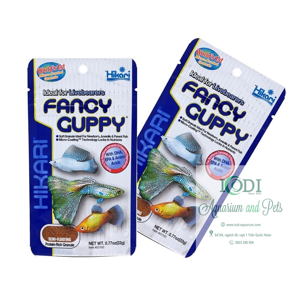 Thức ăn cá cảnh Hikari Tropical Fancy Guppy