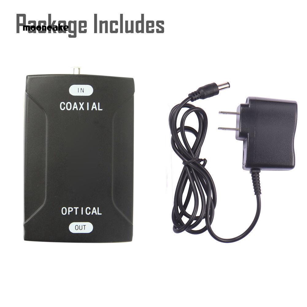 Thiết bị chuyển đổi tín hiệu âm thanh đồng trục RCA sang quang học Toslink SPDIF