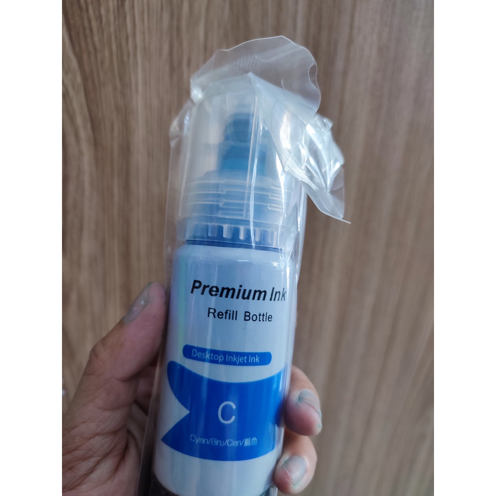 Mực máy in Epson L1250, bộ 4 màu xanh, đen, đỏ, vàng