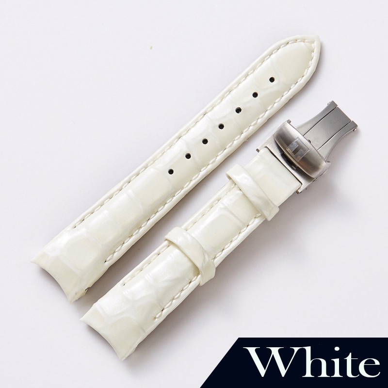 [FULL HỘP] Dây đồng hồ Da #Tissot khóa bạc size 18mm, Dây da đeo Cho Đồng Hồ 1853 T035 cao cấp