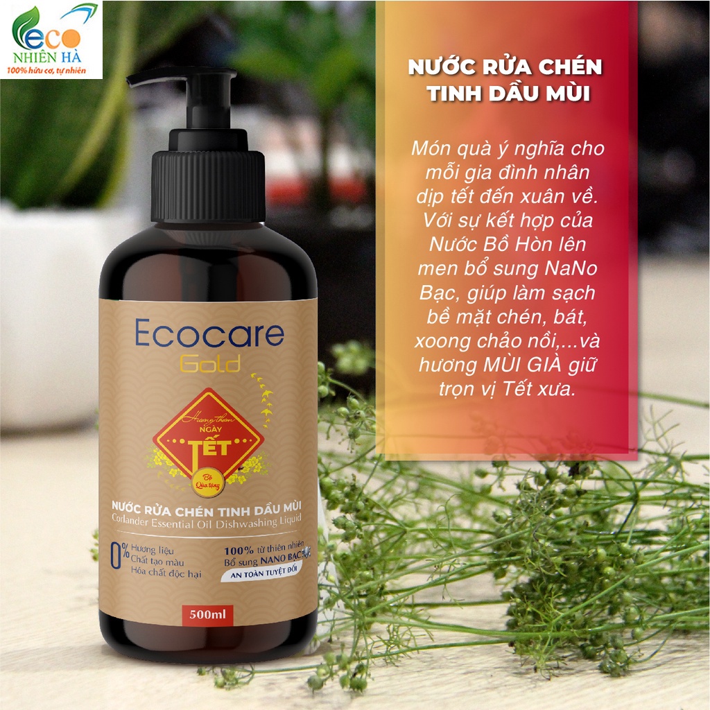 Combo bộ quà tết Ecocare cao cấp, sang trọng mang trọn vị Tết xưa