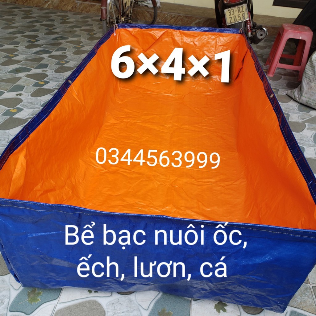 Bể bạt nuôi cá cảnh , ốc , ếch , lươn 4*2*1- 3*2*1- 2*1*1 - 3*1*1- 2x2x1