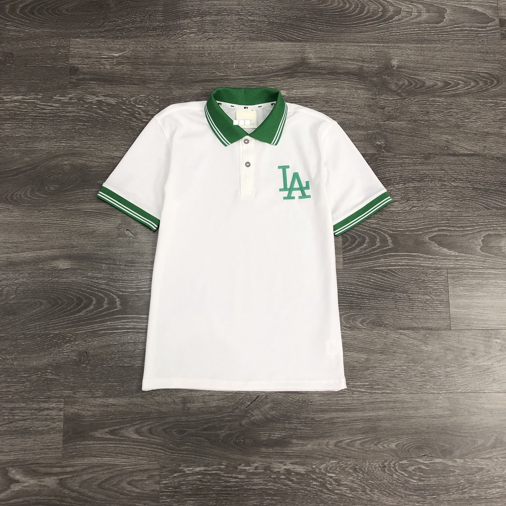 Áo thun Polo MLB viền tay