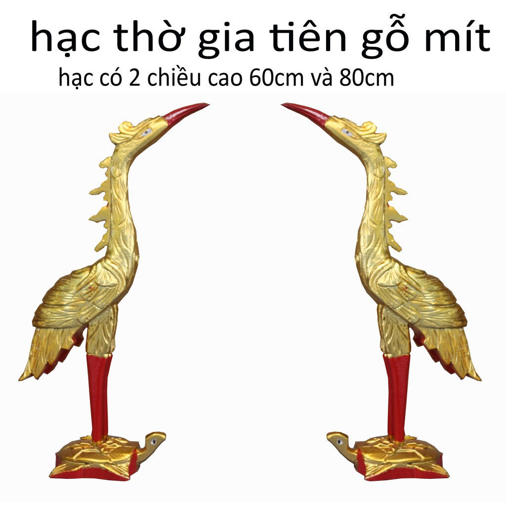 Hạc thờ gia tiên-Hạc thờ gỗ mít-Hạc bàn thờ cao cấp