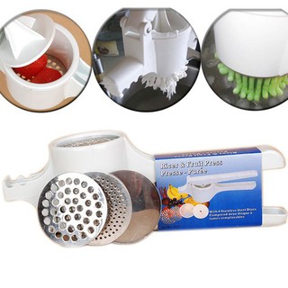 Dụng Cụ Ép Bún Tươi , Bánh Canh , Bánh Lọt Tại Nhà 4 Đầu Tiện Dụng Hàng VNCLC