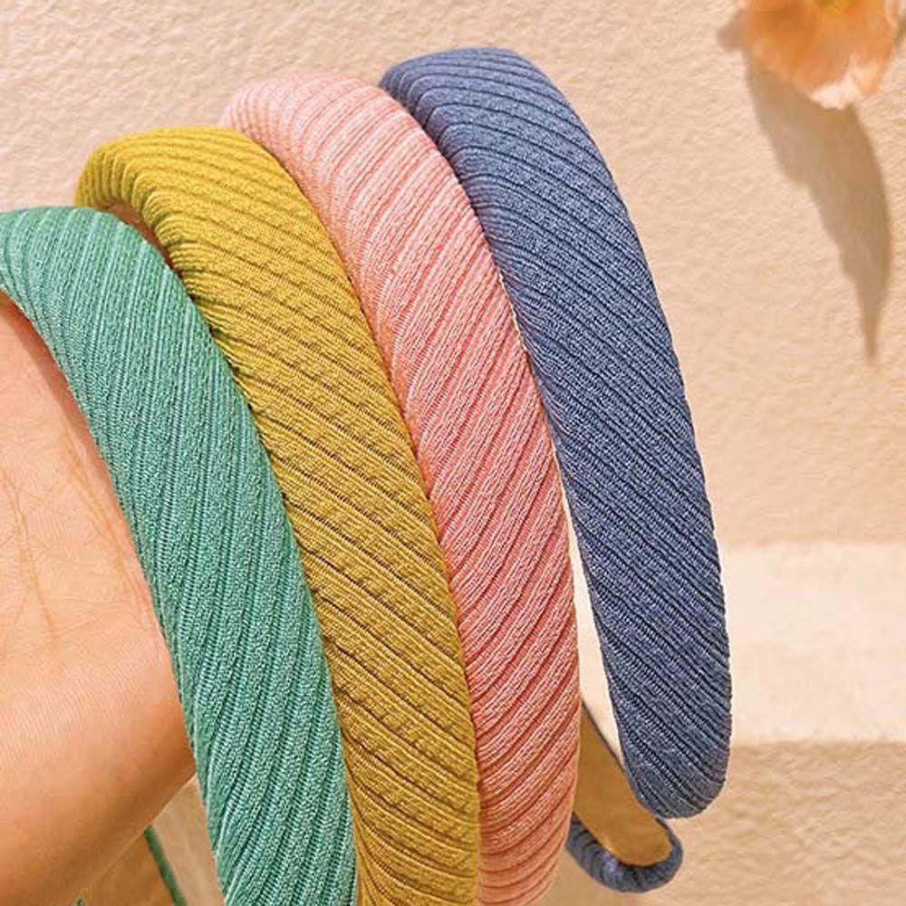 Cài Tóc Đan Len Phong Cách Hàn Quốc Thời Trang Mùa Đông Cho Bé Gái