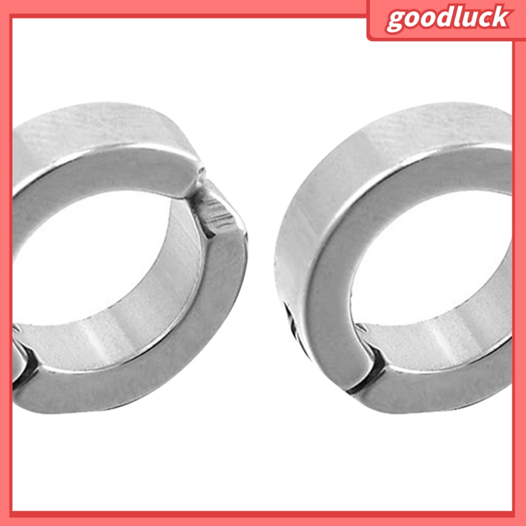 Khuyên tai nam dạng kẹp bằng thép không gỉ thời trang