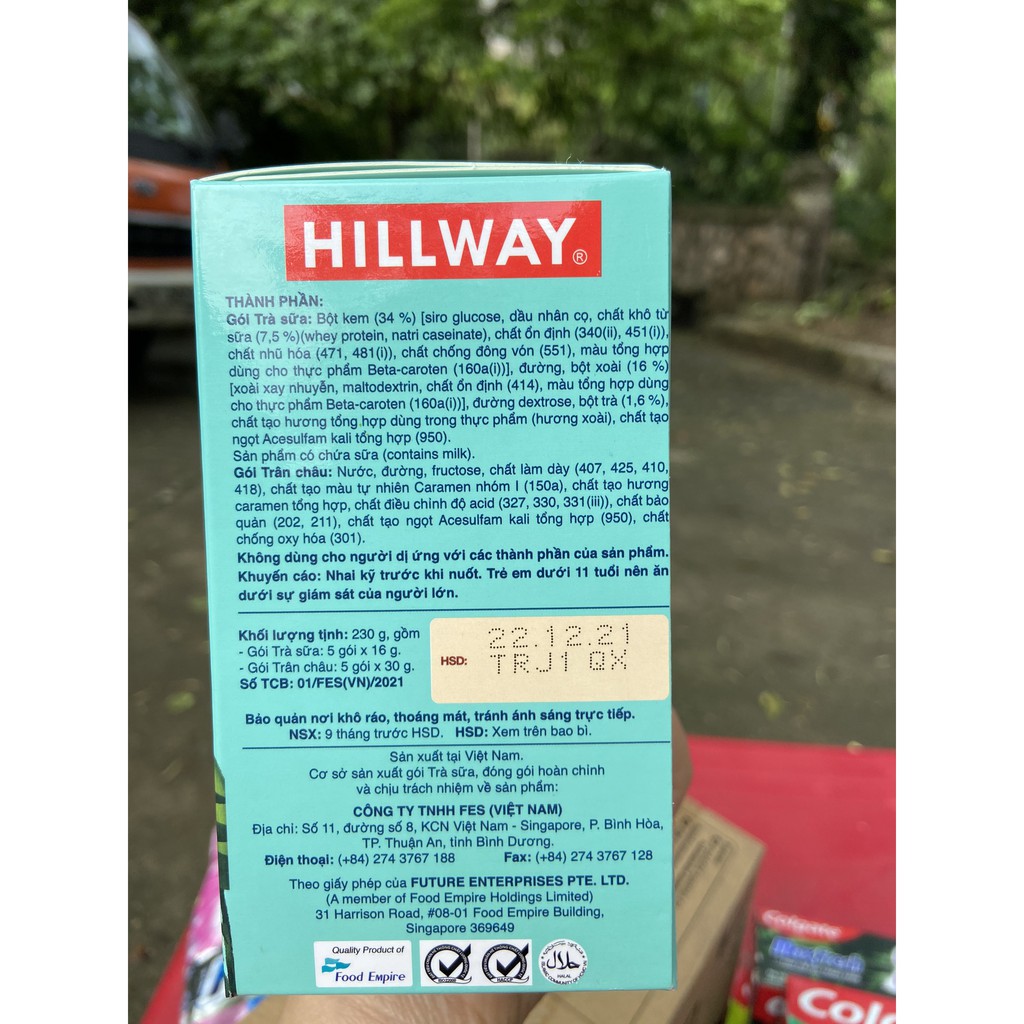 Trà sữa trân châu Hoàng Gia HILLWAY 416g (5 gói Trà sữa + 5 gói Trân châu) | BigBuy360 - bigbuy360.vn