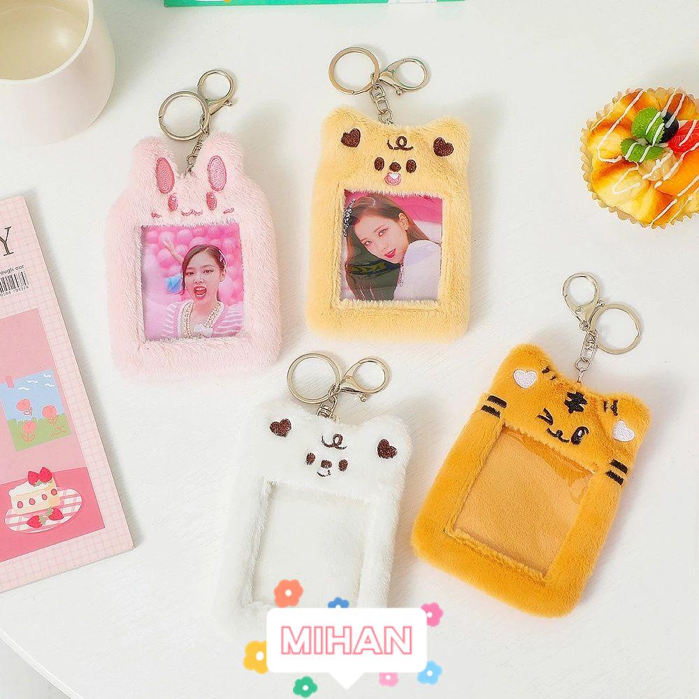 Ví Đựng Thẻ Kèm Móc Khóa Hình Động Vật Dễ Thương MIHAN1