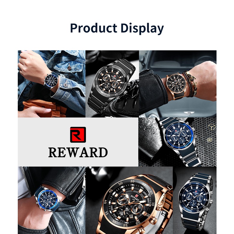 Đồng Hồ Thể Thao Chronograph Nam Chống Nước Cao Cấp