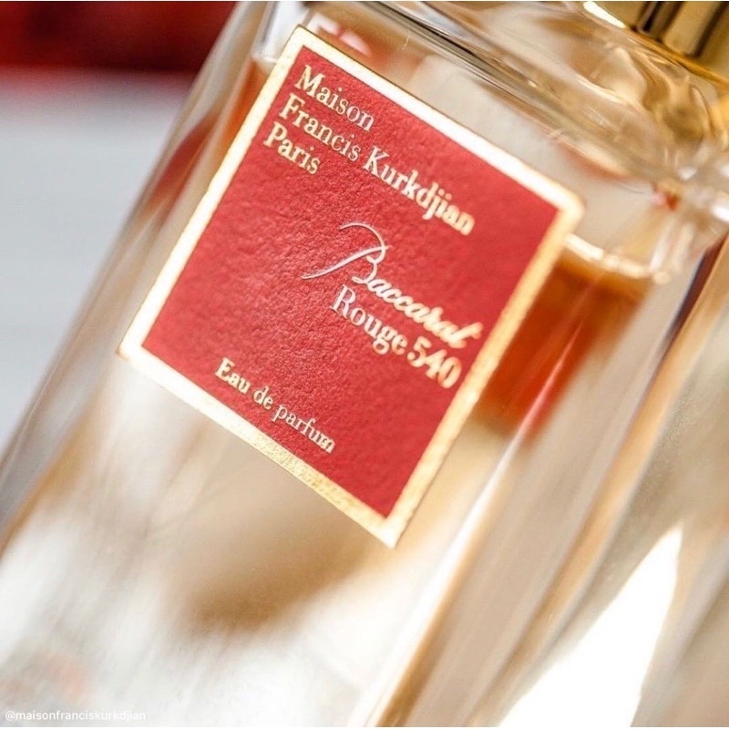 Nước Hoa maison francis Kukdjian Đỏ baccarat 540 / gold baccarat 540 200ml