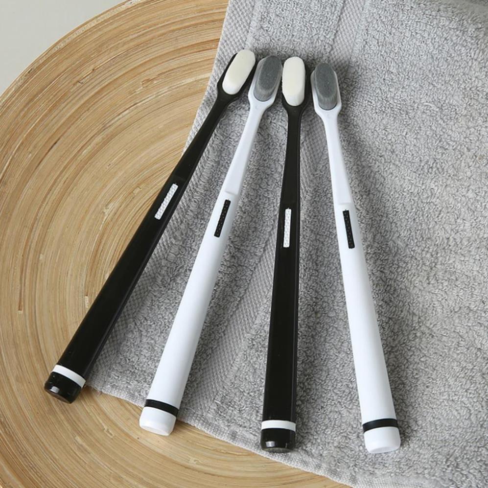 Bàn chải siêu mịn YAKANG cao cấp 10.000 sợi lông siêu mịn mềm mại không đau nướu, đầu bằng