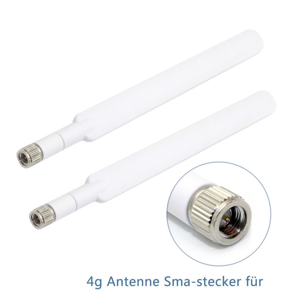 2 Cái / bộ Ăng Ten 4G SMA Nam Cho Bộ Định Tuyến 4G LTE Ăng Ten Bên Ngoài Cho Huawei B593 E5186 Dành 