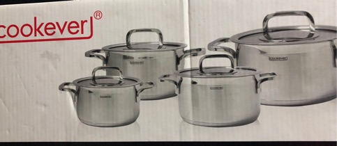 Bộ nồi inox 304 Cookever
